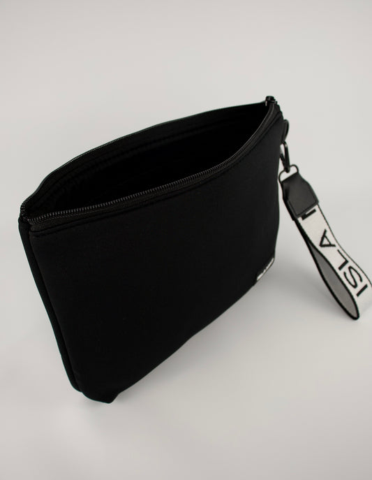 Paisley Pouch - Black & White