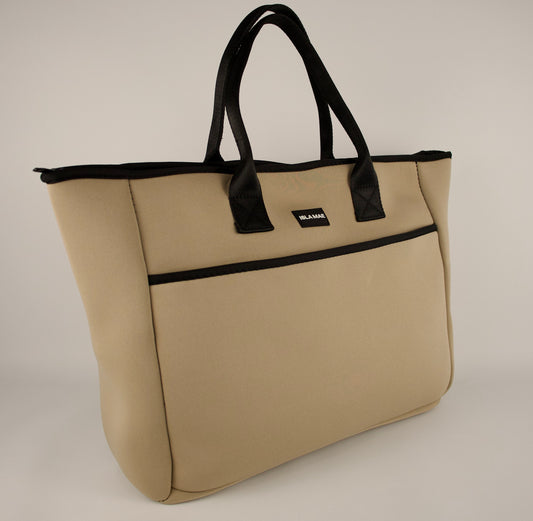 ISLA MAE Exclusive Tote - Latte