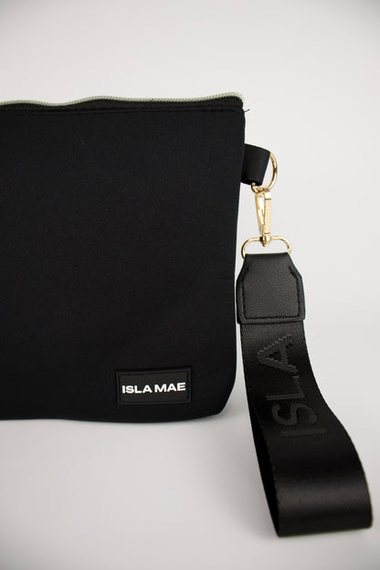 Paisley Pouch - Black & Gold