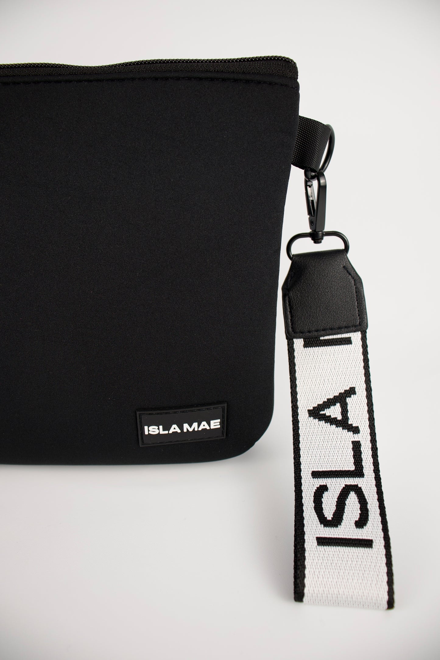 Paisley Pouch - Black & White