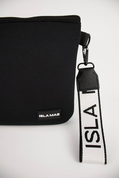Paisley Pouch - Black & White