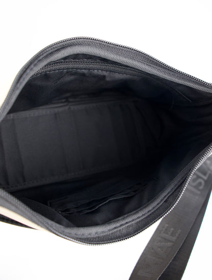 Harper Crossbody Bag - Latte & Black