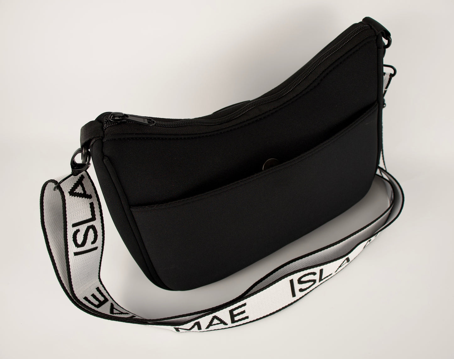 Harper Crossbody Bag - Black & White