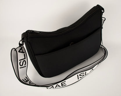 Harper Crossbody Bag - Black & White