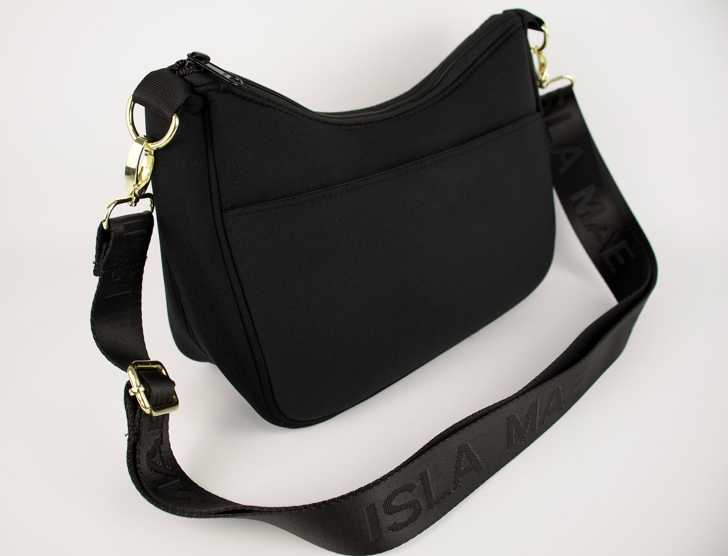 Harper Crossbody Bag - Black & Gold