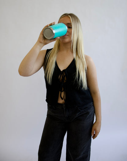 590ml Insulated Coffee Mug - Teal