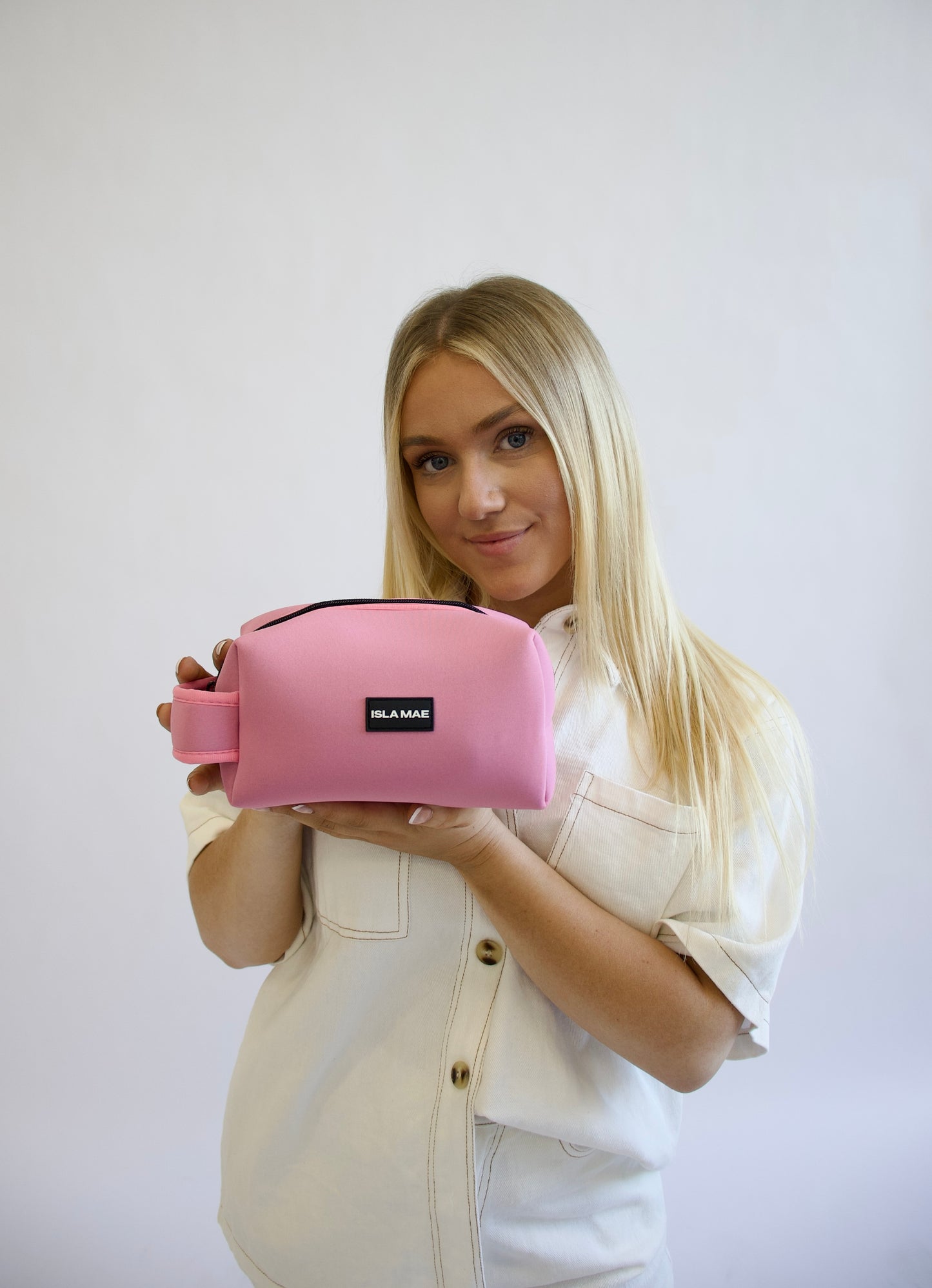 Marlie Make Up Bag - Dusty Pink