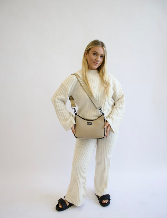 Harper Crossbody Bag - Latte