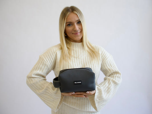 Marlie Make Up Bag - Charcoal