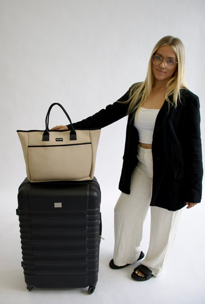 ISLA MAE Exclusive Tote - Latte