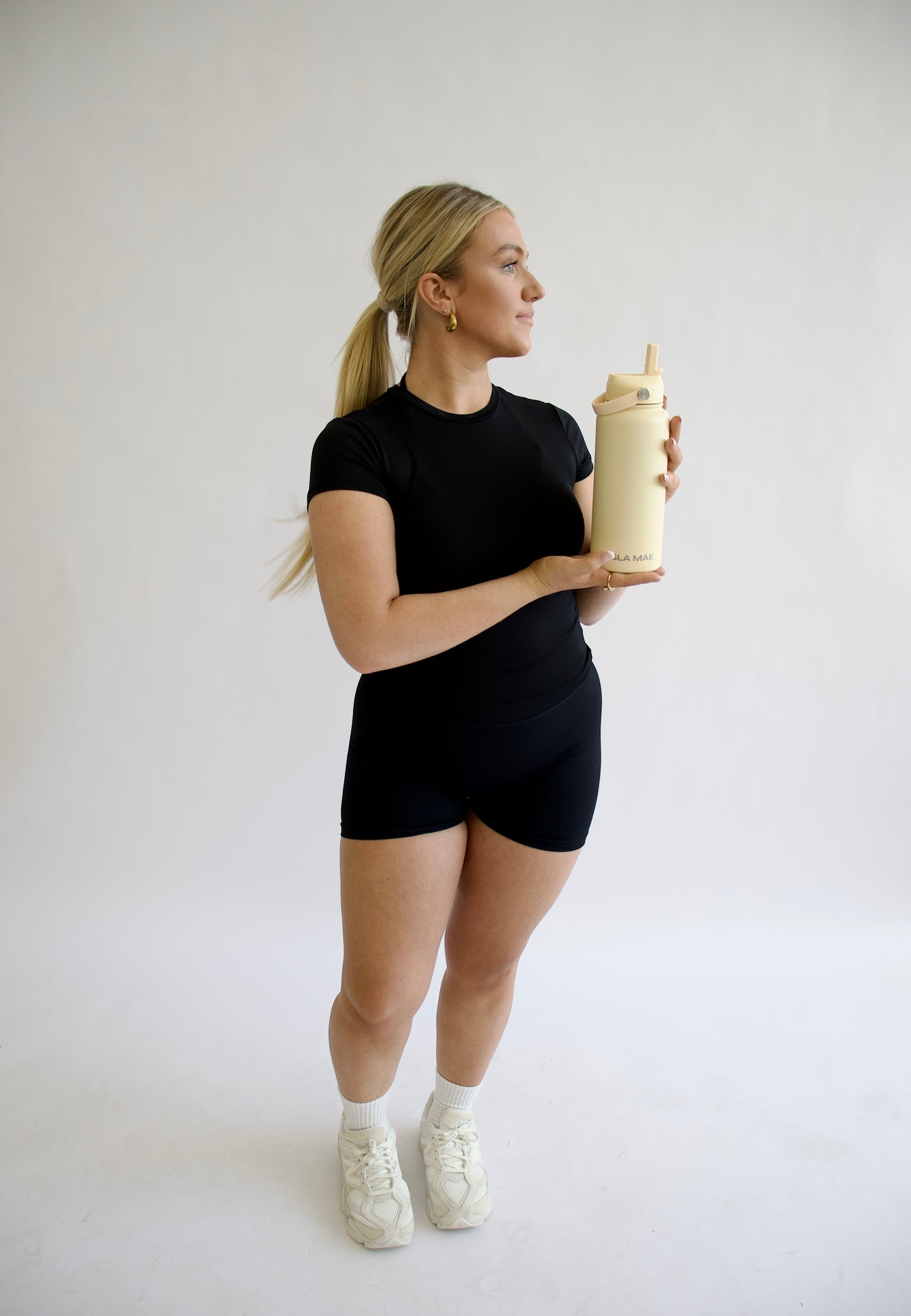 1L Stainless Steel Bottle - Butter Yellow