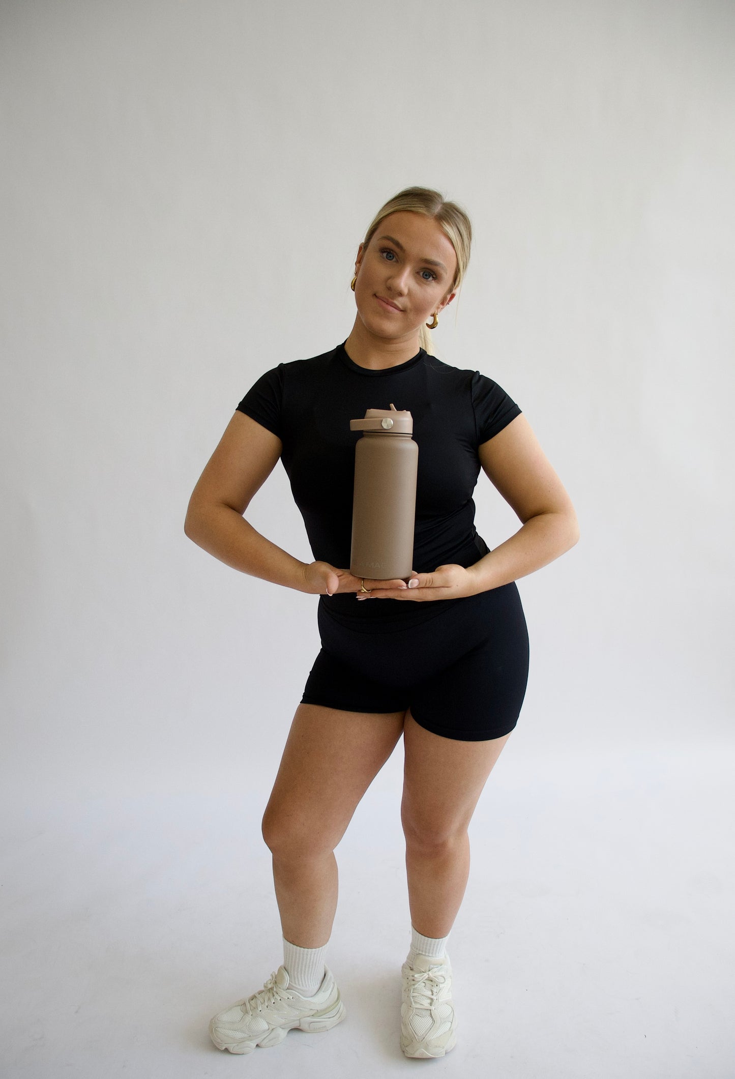 1L Stainless Steel Bottle - Chocolate