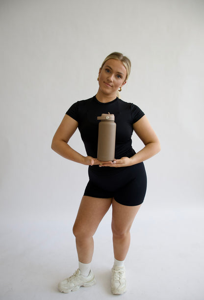 1L Stainless Steel Bottle - Chocolate