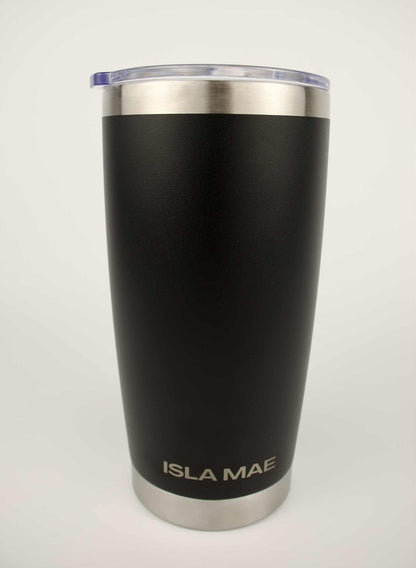 590ml Insulated Coffee Mug - Black