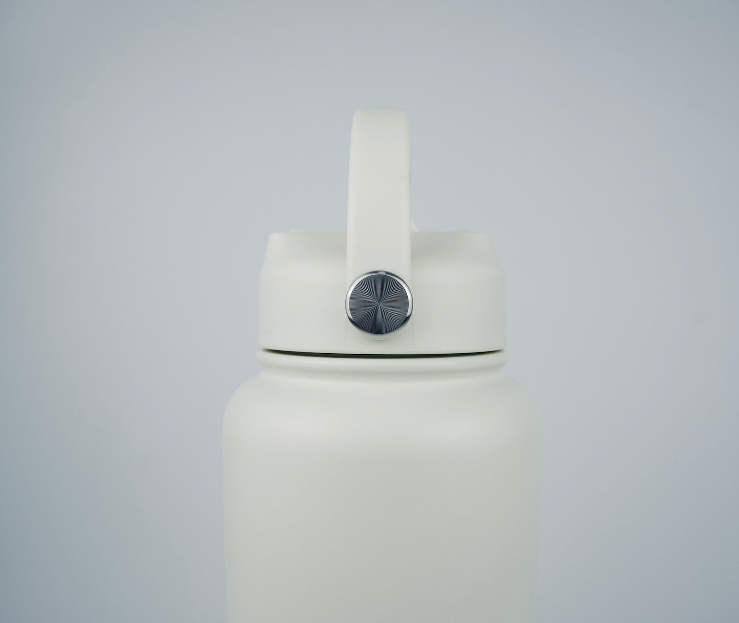 1L Stainless Steel Bottle - White