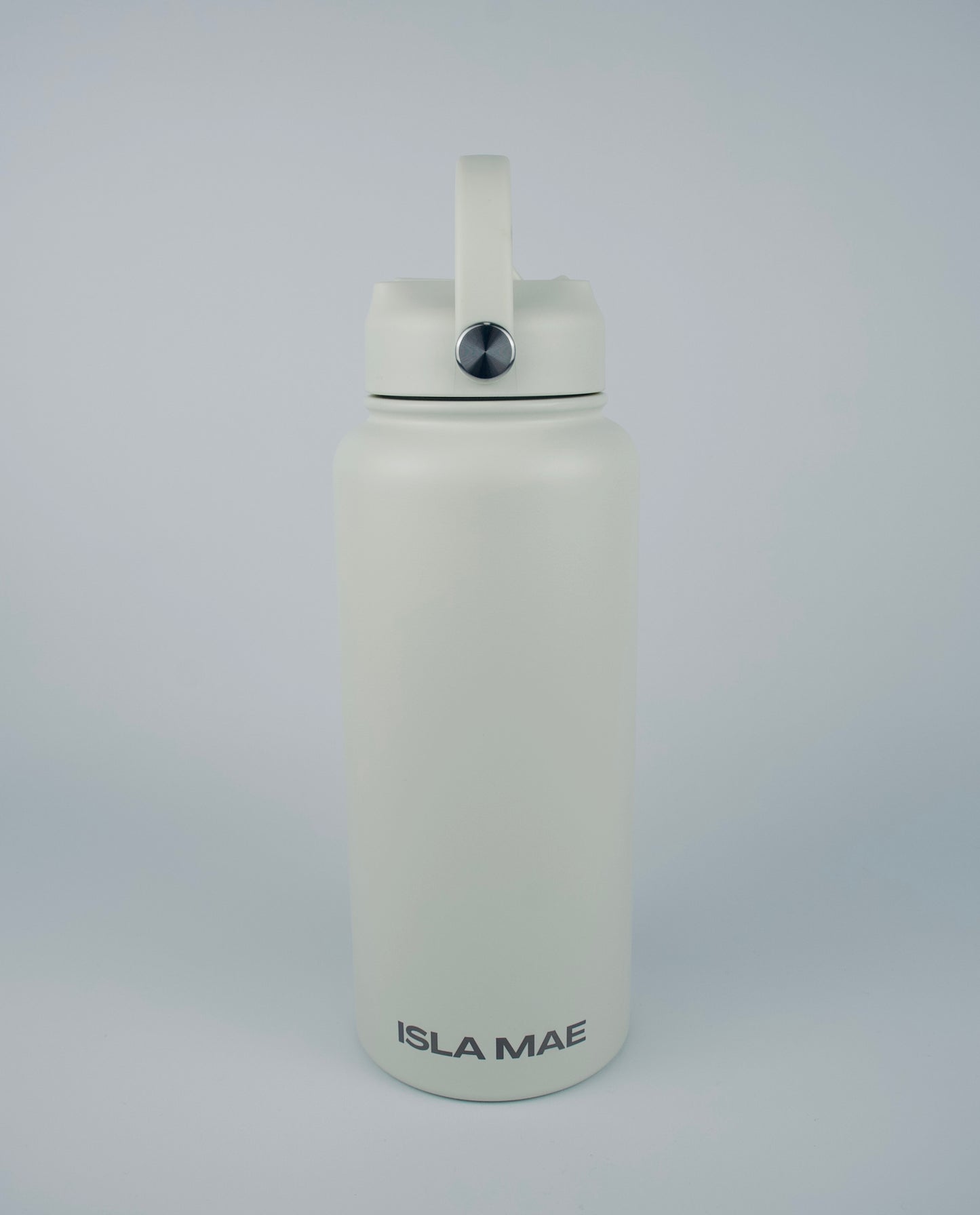 1L Stainless Steel Bottle - White