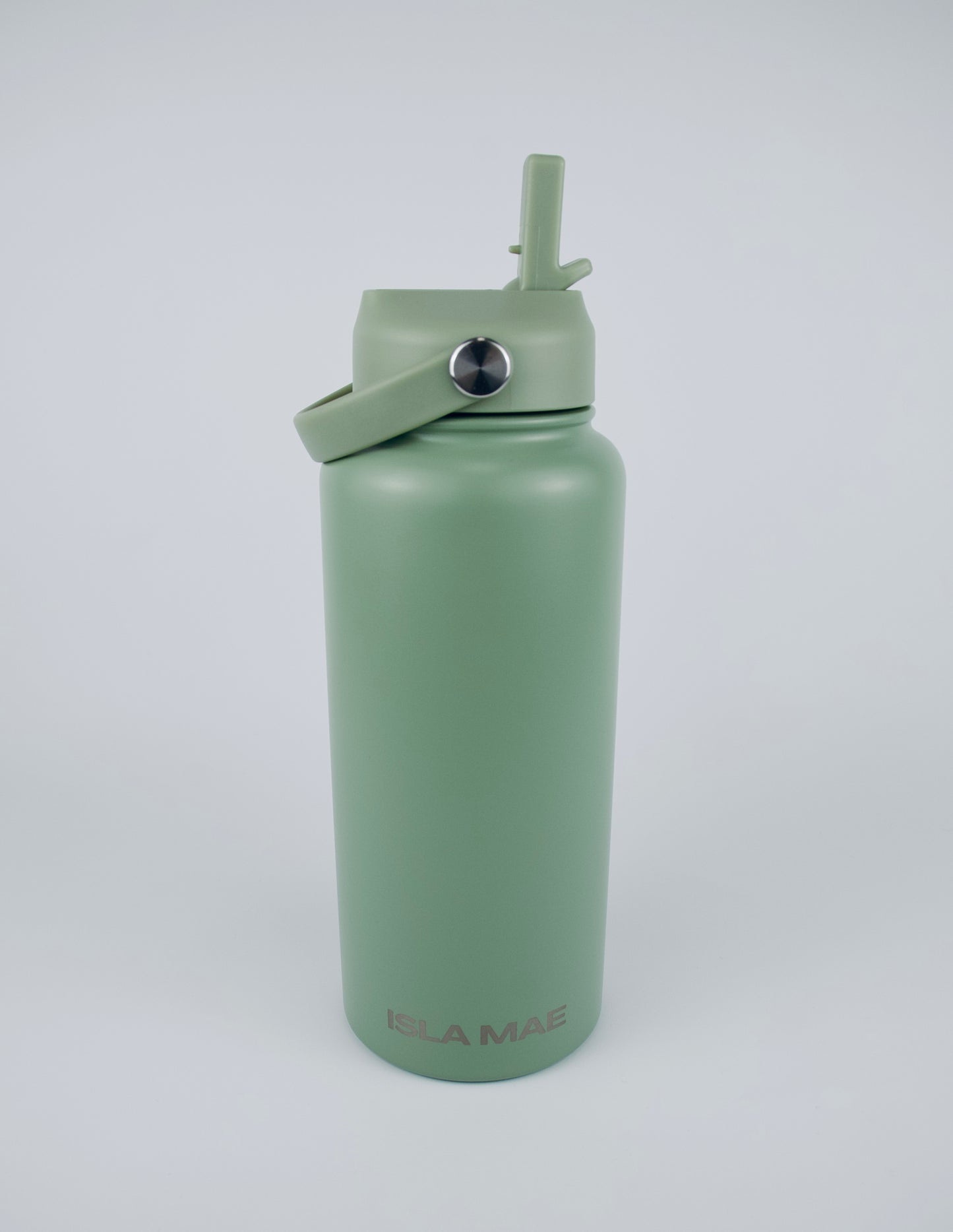 1L Stainless Steel Bottle - Sage Green