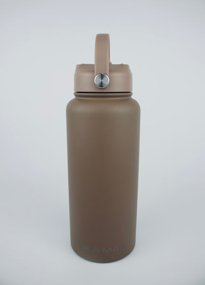 1L Stainless Steel Bottle - Chocolate