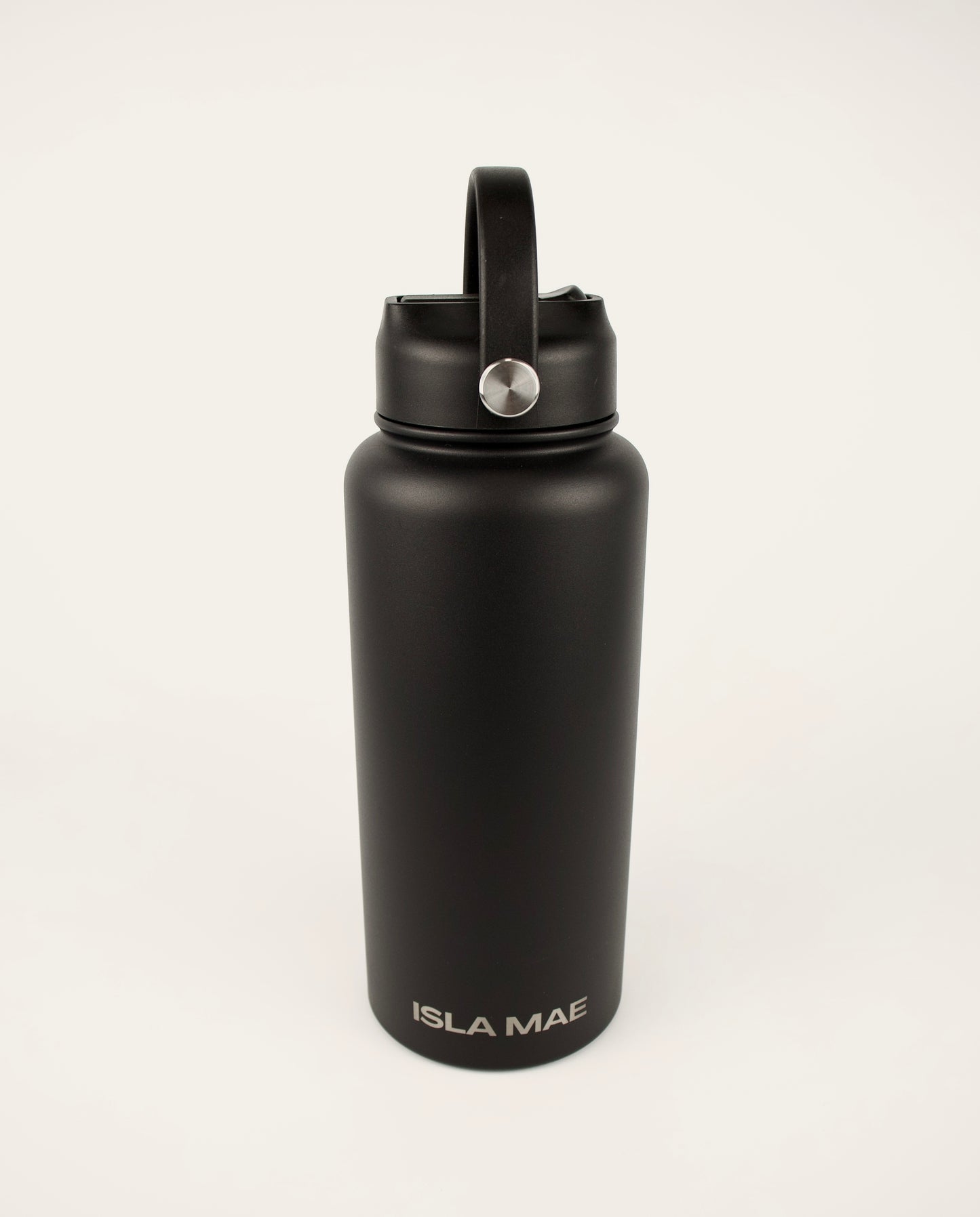 1L Stainless Steel Bottle - Black
